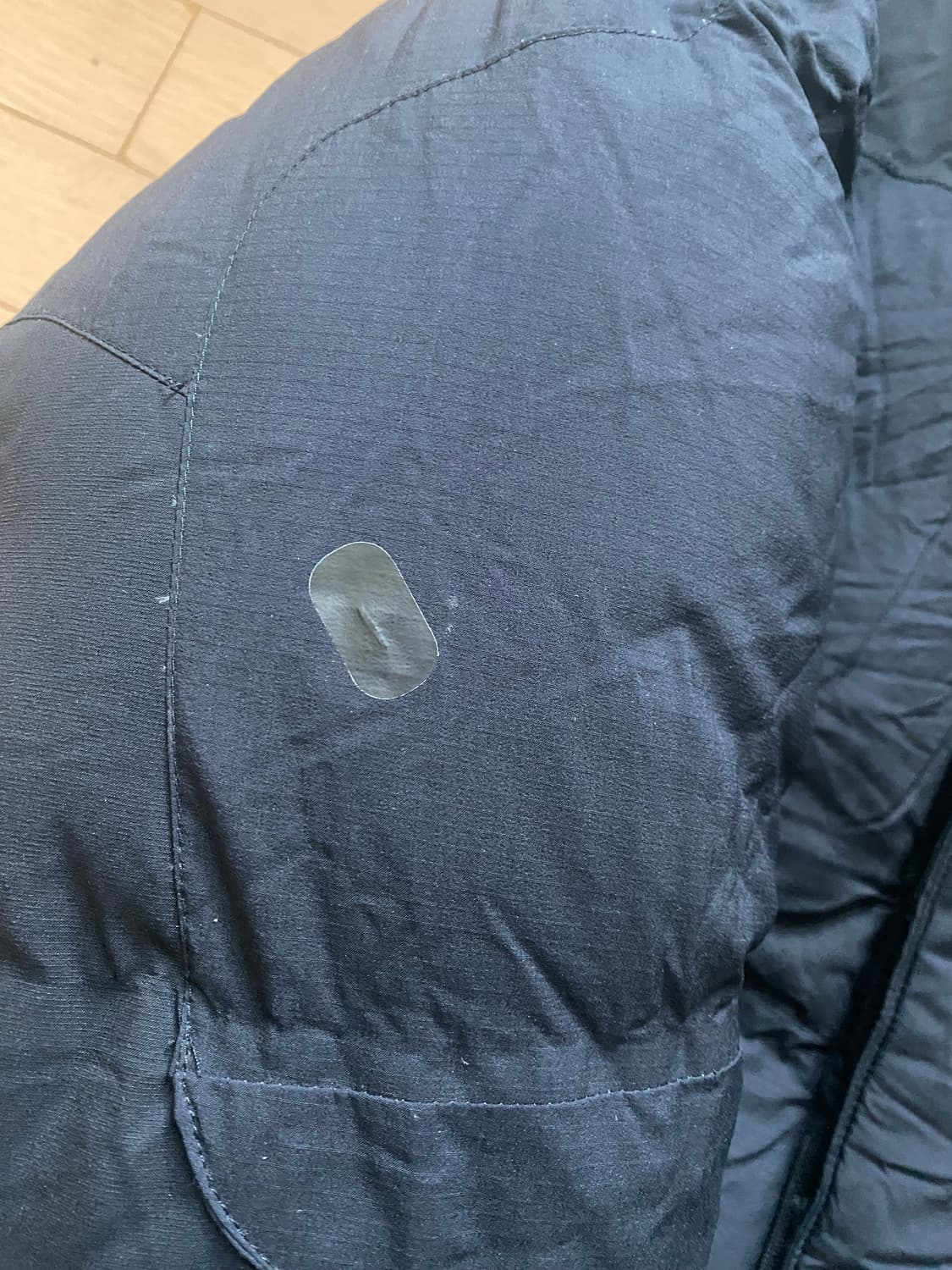 노스페이스 히말라야3 블랙 한정판 L 105 사이즈 판매합니다 교환가능 상품이미지2