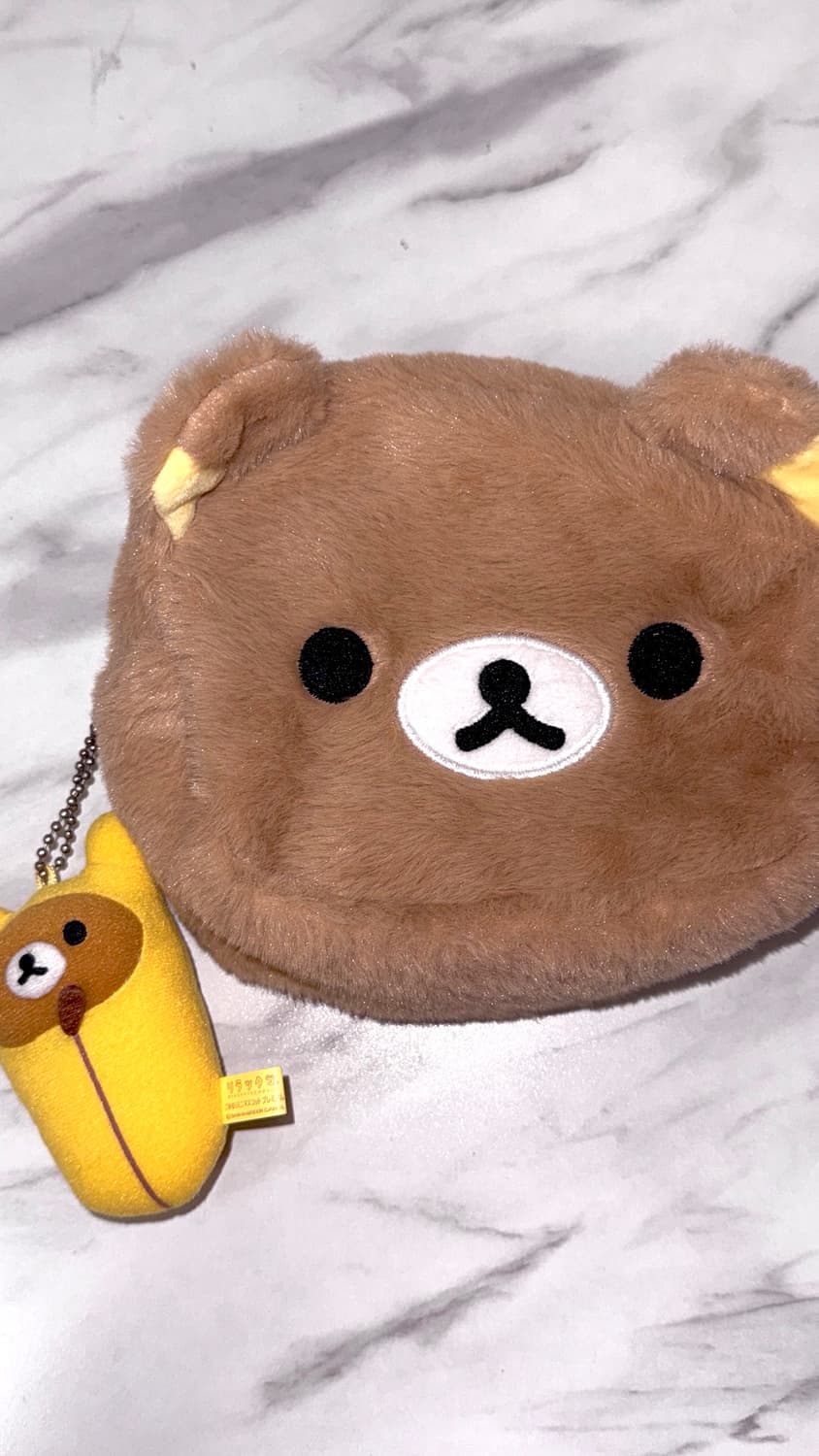 rirakuma pouch & keyring set 상품이미지1