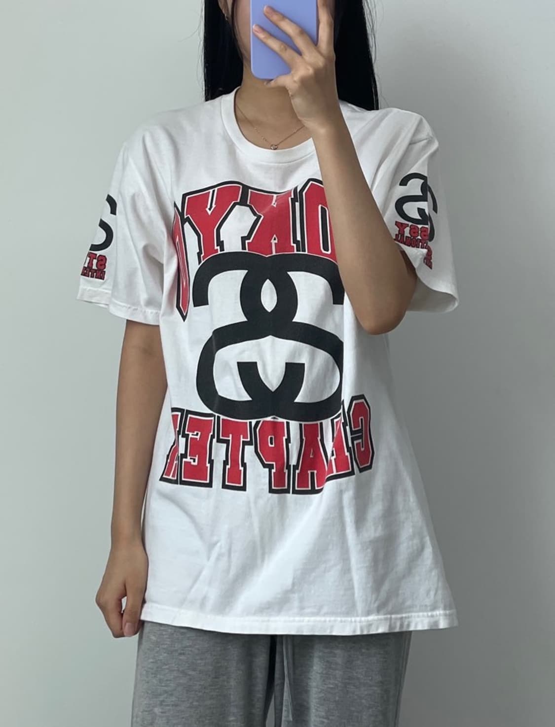 [M] 스투시 반팔티 상품이미지1