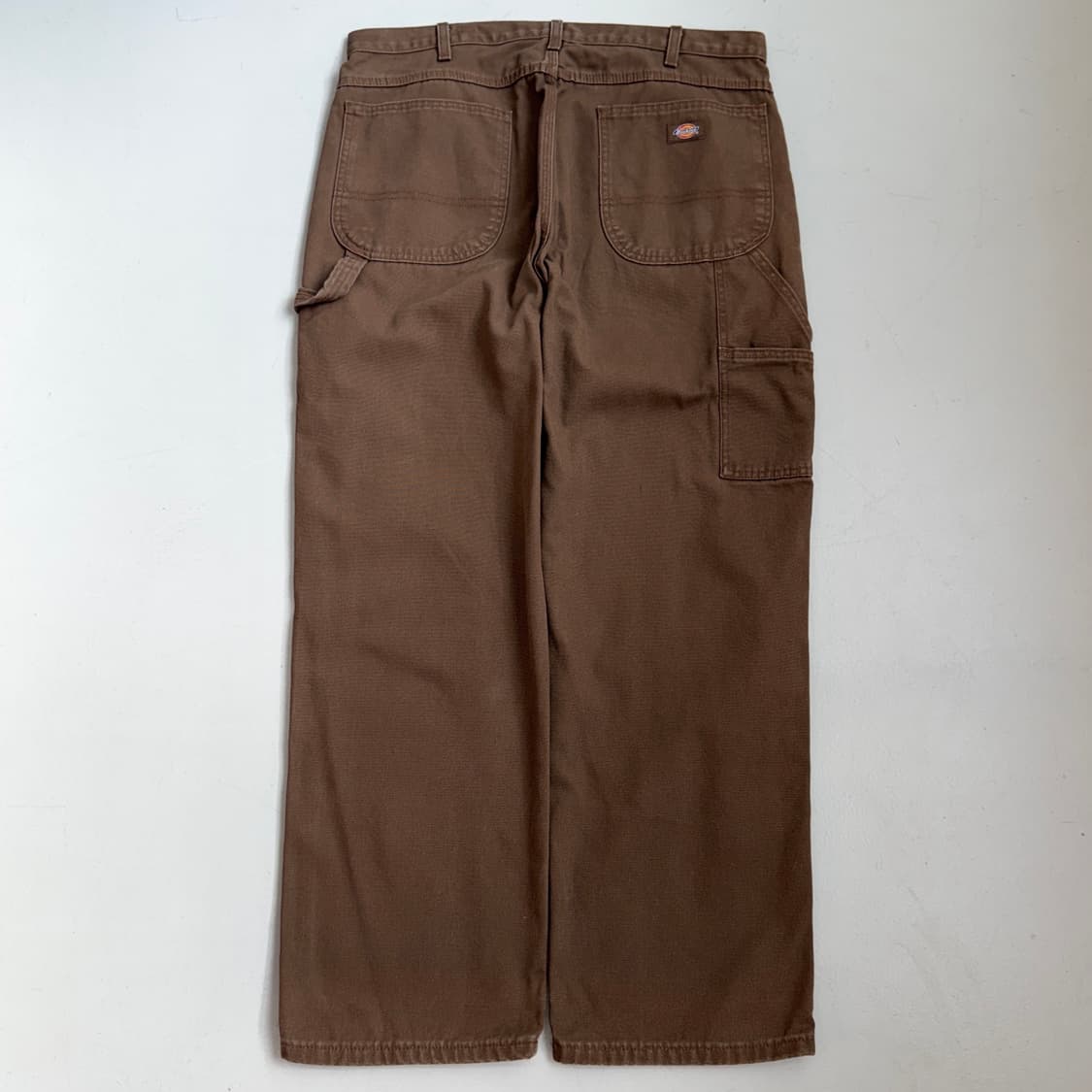 디키즈 OG 카펜처 덕캔버스 와이드 워크팬츠 브라운 상품이미지3
