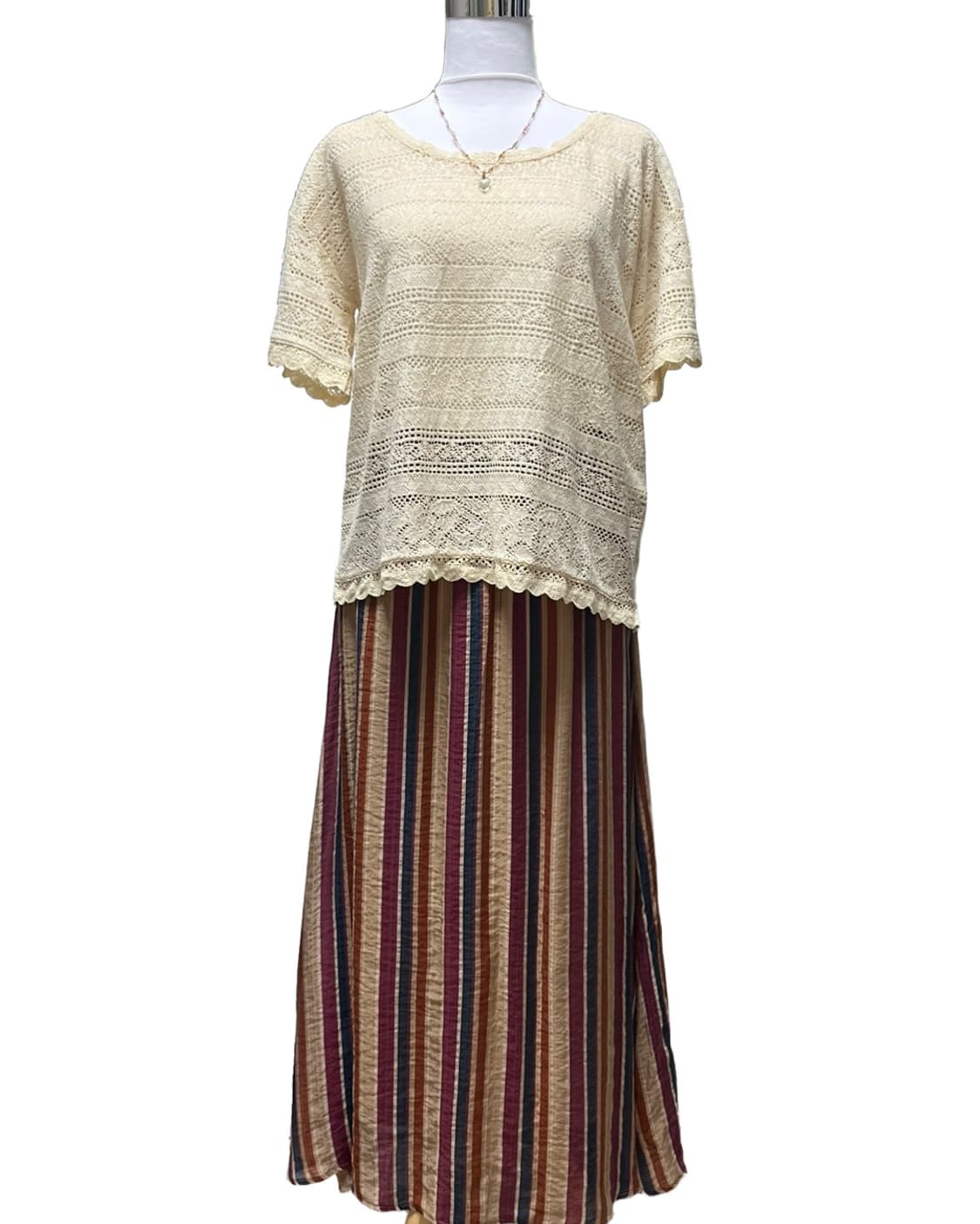 Stripe maxi skirt 상품이미지7