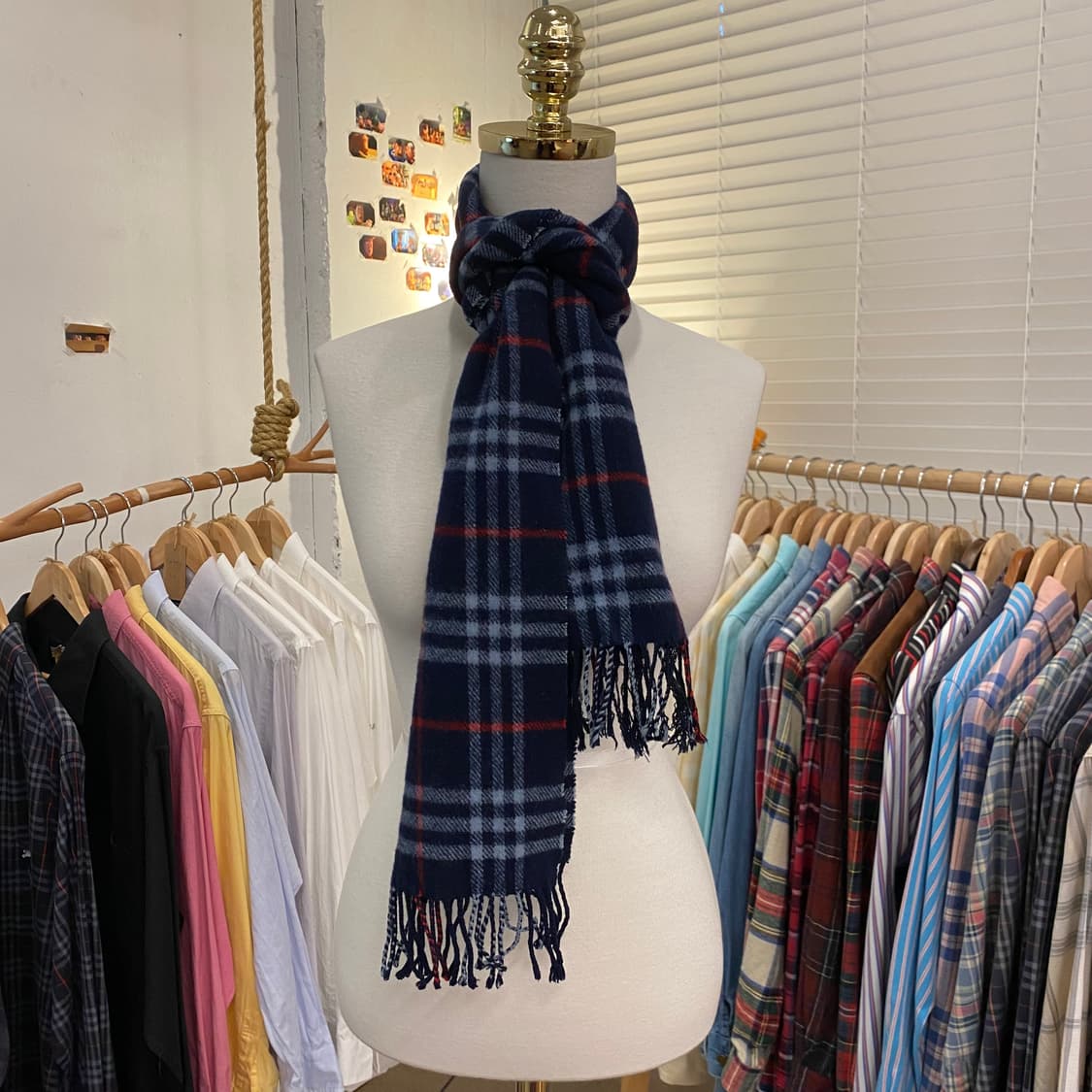 버버리 램스울 머플러12(Made in England) 상품이미지1