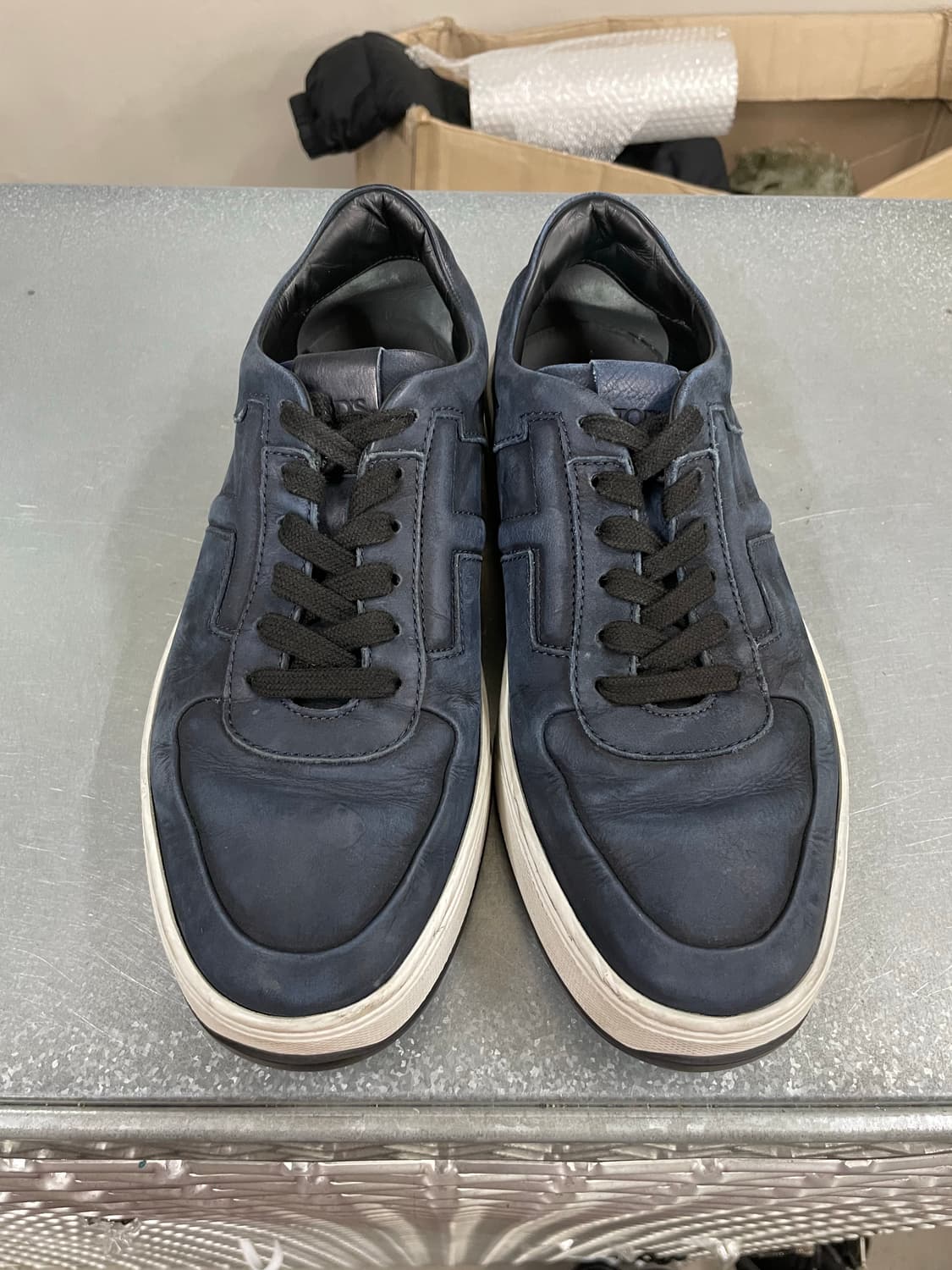 토즈 나부크 스니커즈 블루 6 상품이미지5