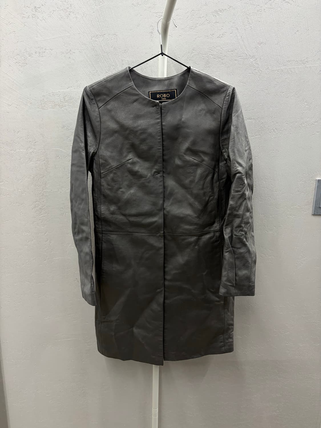 ROBO Trend 여성 가죽 코트 55 상품이미지2