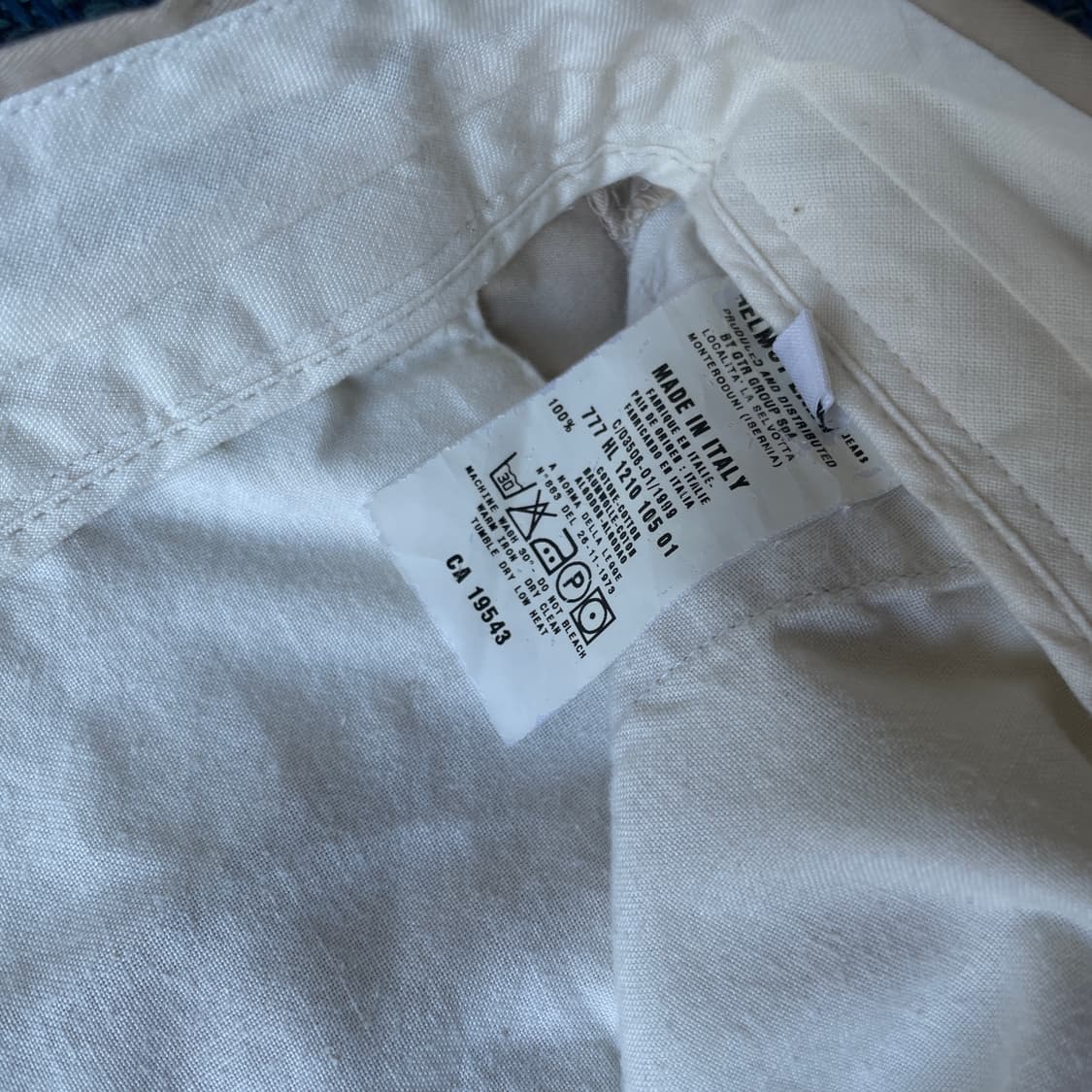 Helmut lang 헬무트랭 코튼 팬츠 상품이미지4