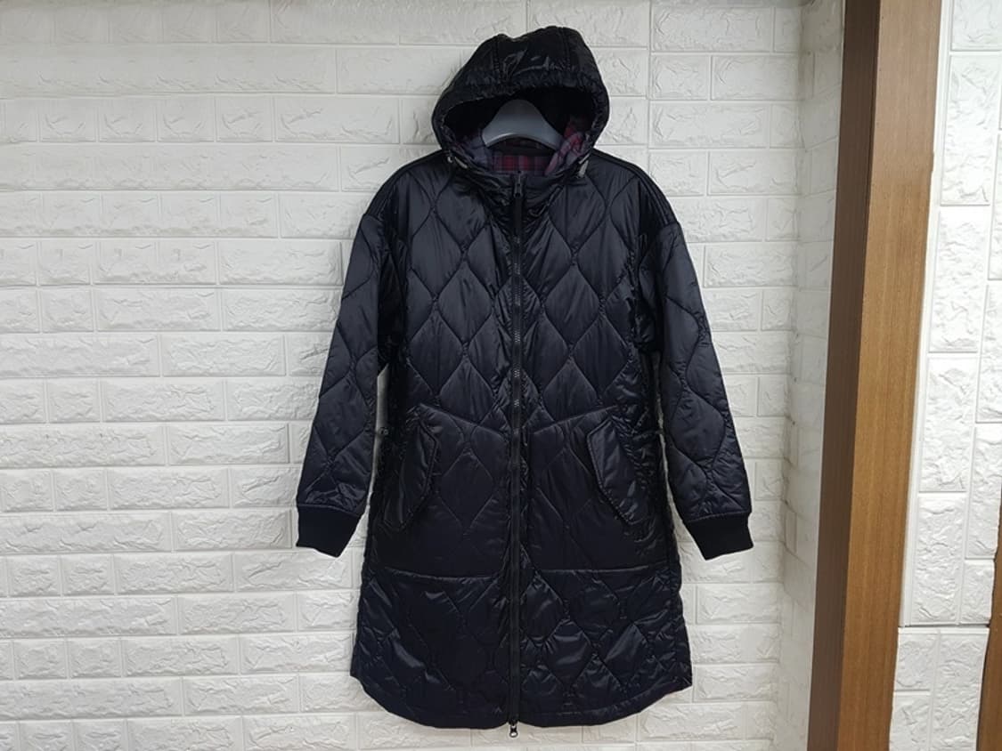 코오롱스포츠 누빔점퍼 55-66(85사이즈) 양면 패딩 체크  상품이미지4