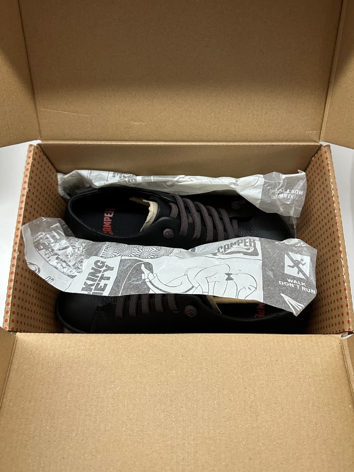 캠퍼 Peu 블랙 38 새상품 상품이미지4