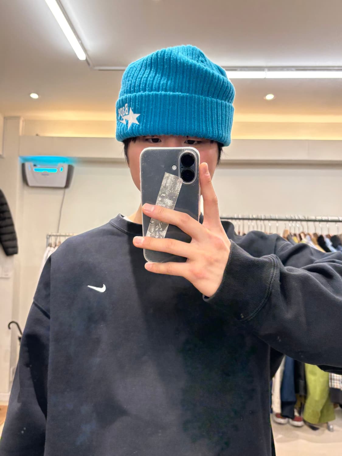 나이키 솔로 스우시 플리스 크루 맨투맨 상품이미지9