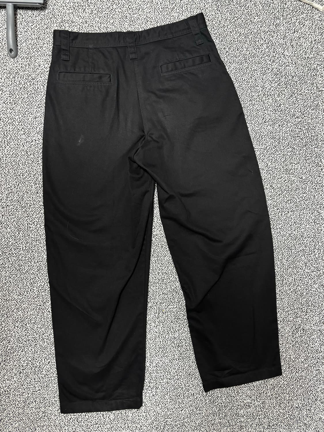 유니클로 와이핏 치노팬츠 블랙 82 상품이미지2