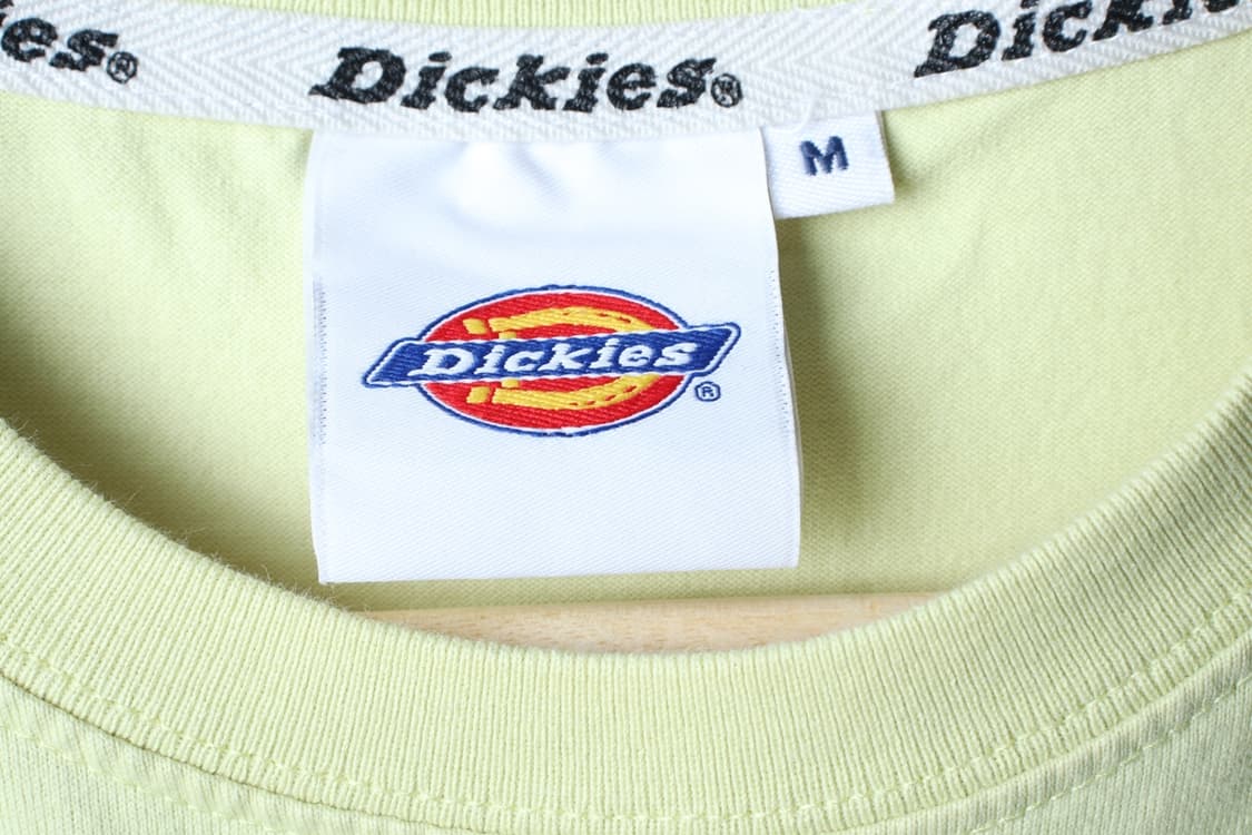 (M) 디키즈 반팔 티셔츠 패치 연그린 아메카지-H32433 상품이미지7