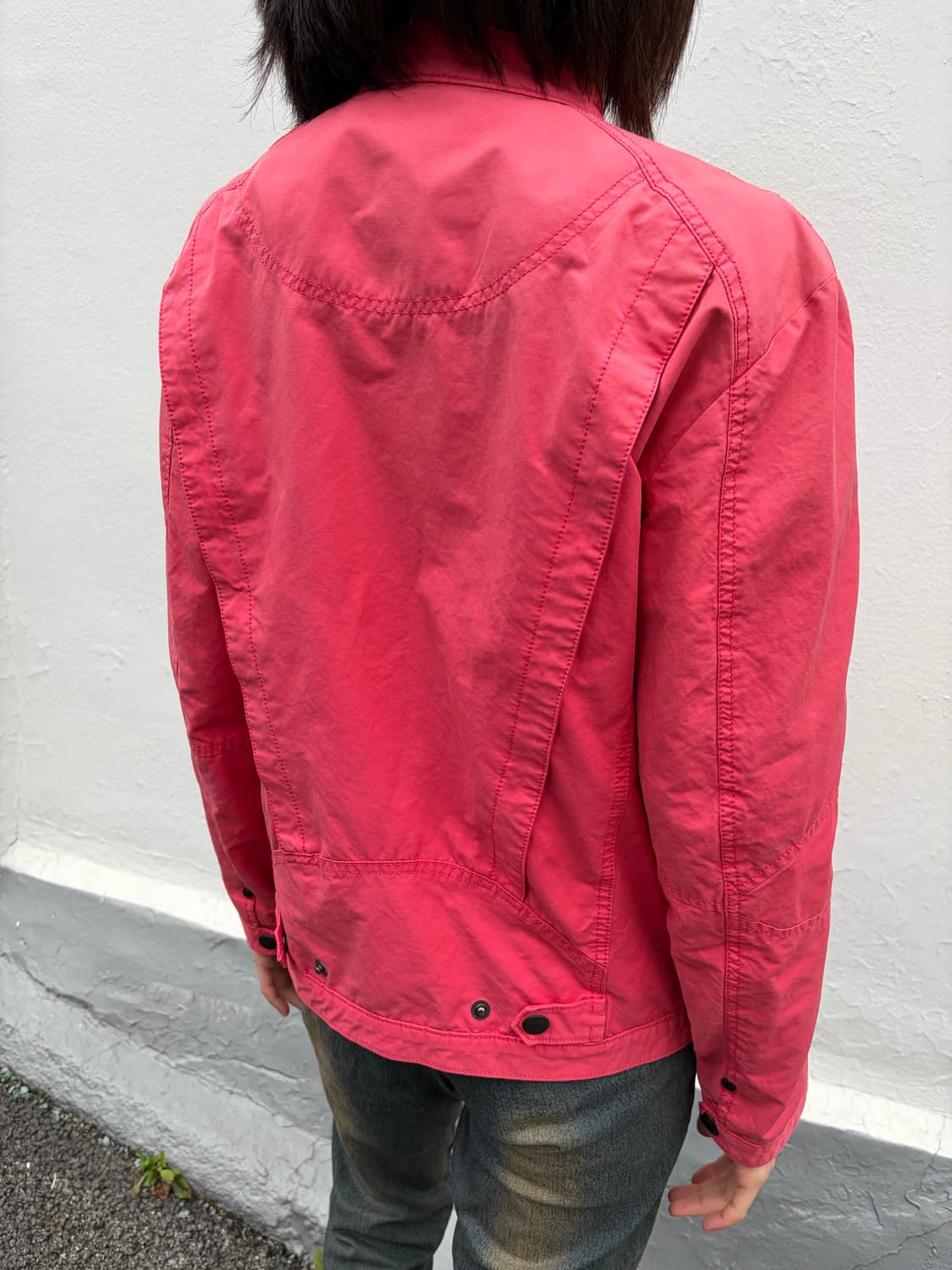 Dress to kill 비비드 핑크 라이더 자켓 L 상품이미지5