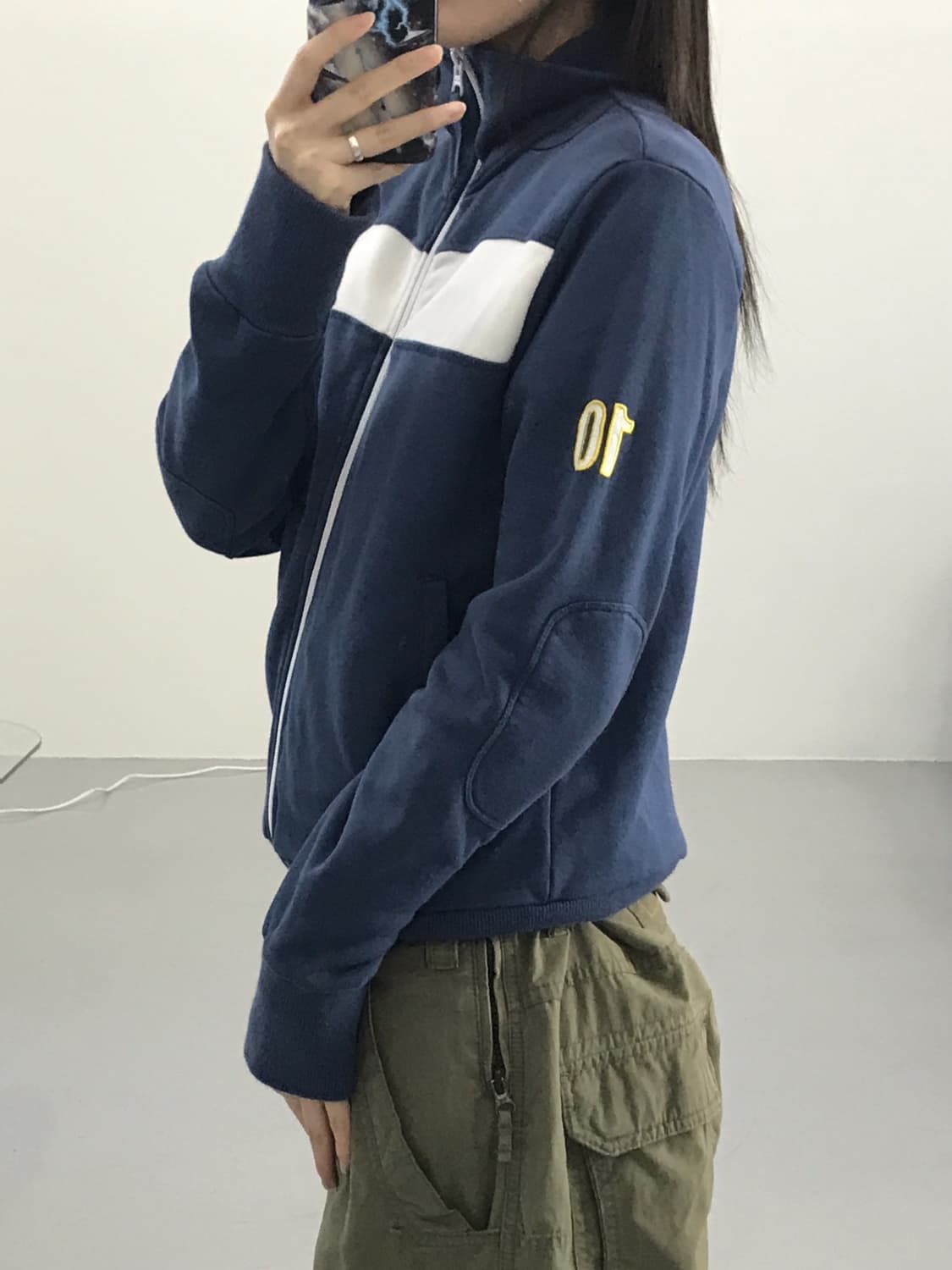 Puma Navy Kitsch Zip Up 상품이미지4