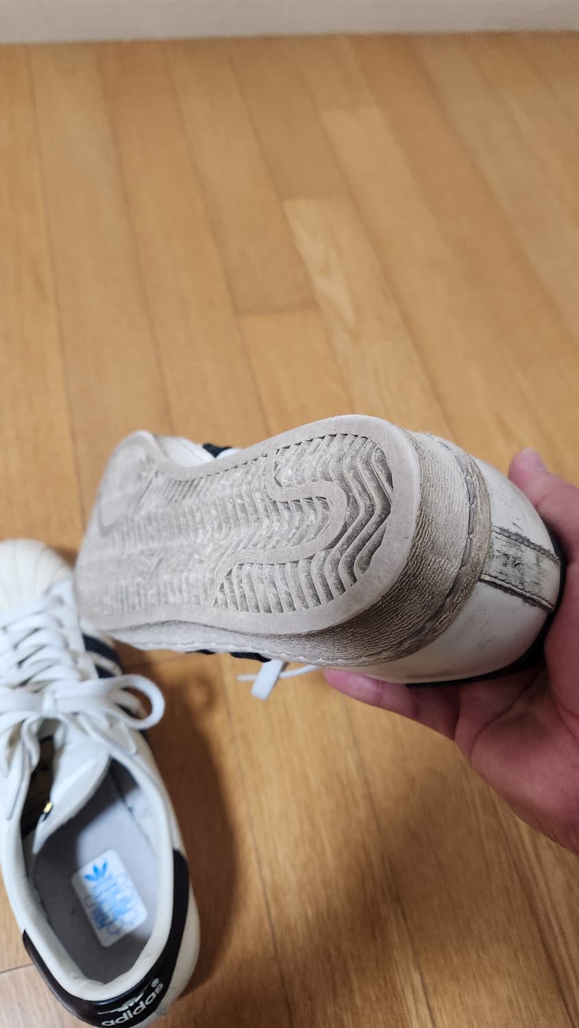 아디다스 가죽 슈퍼스타 빈티지 복각 260 상품이미지3