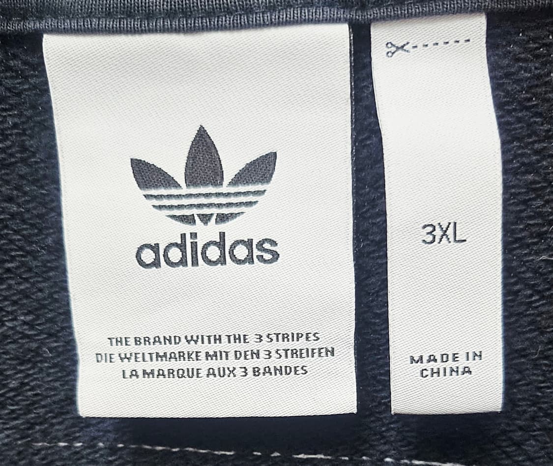 (115)3XL ☆초대장급☆ 아디다스 파이어버드 [검흰] 맨투맨긴팔티 상품이미지2