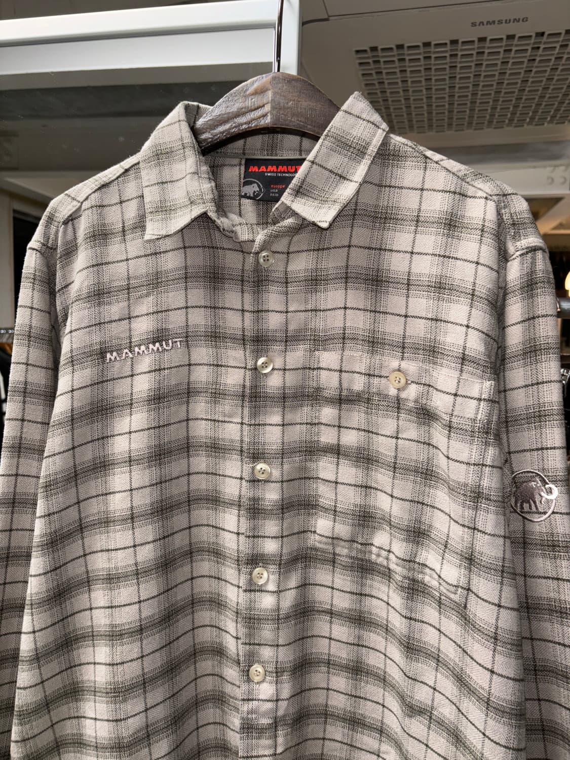 마무트 폴리 체크 셔츠 상품이미지3