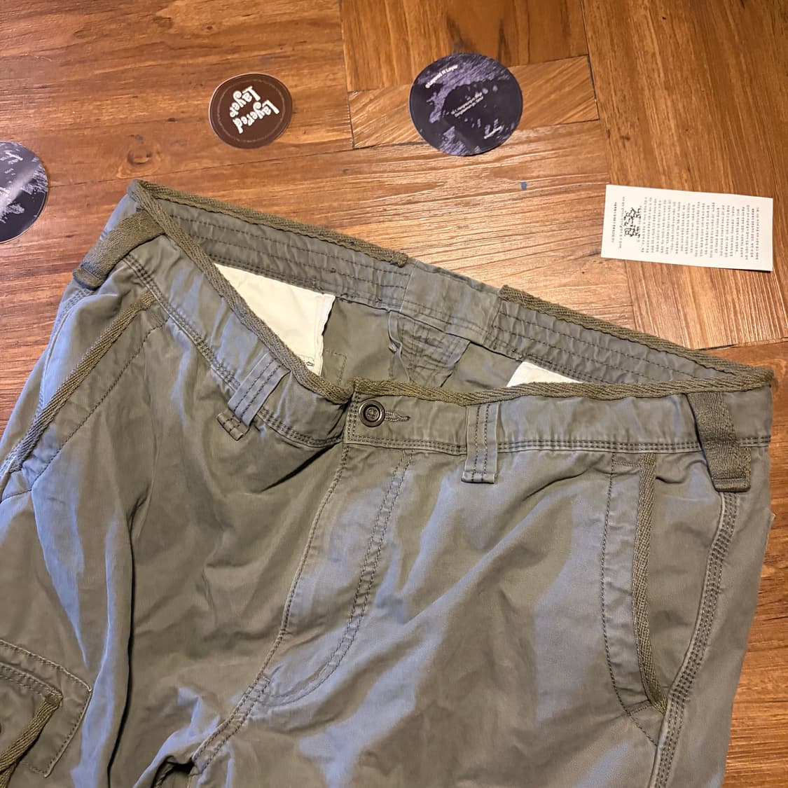 00S UNIQLO 올드 유니클로 밀리터리 디테일 코튼 카고팬츠 상품이미지6