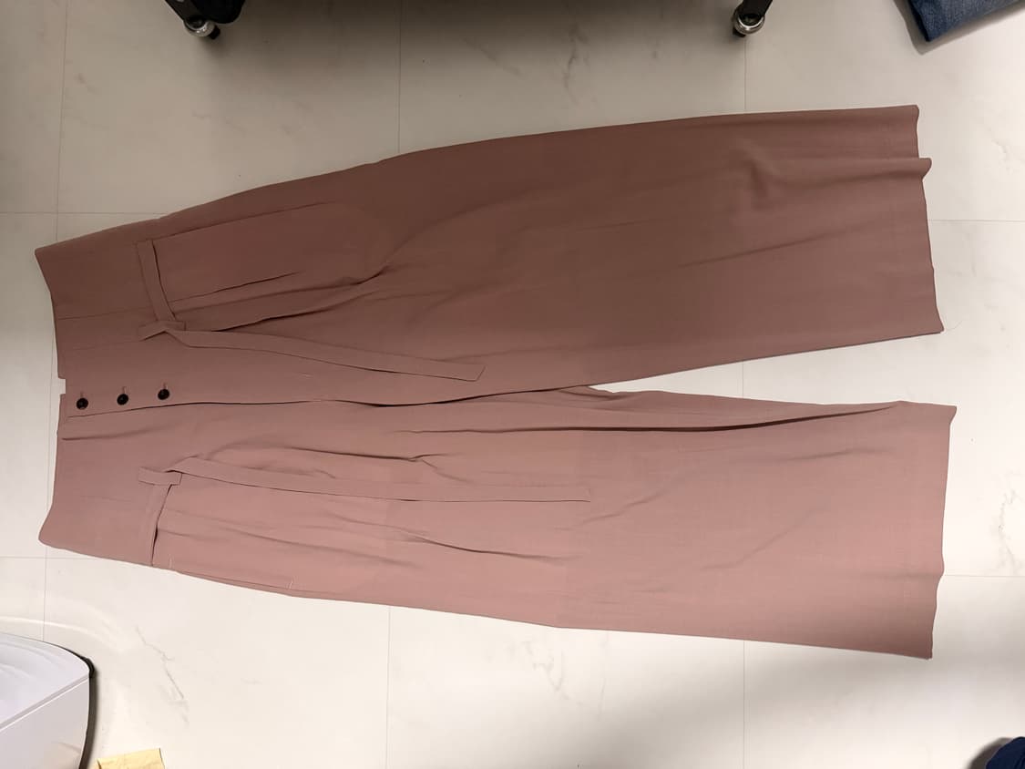 에토센스 하이웨스트 슬렉스 인디 핑크 상품이미지3