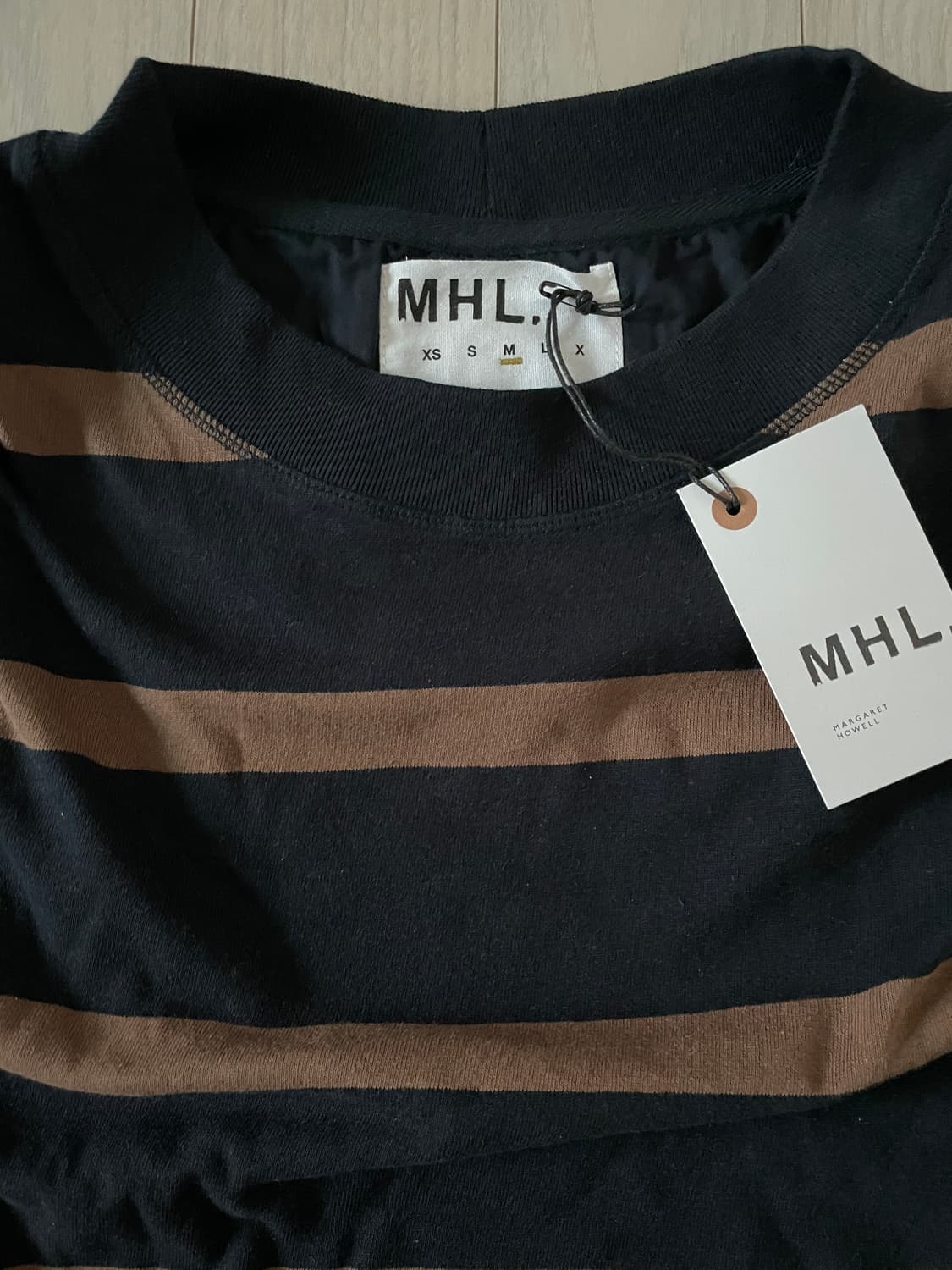 마가렛호웰 mhl 스트라이프 티셔츠 M 상품이미지2