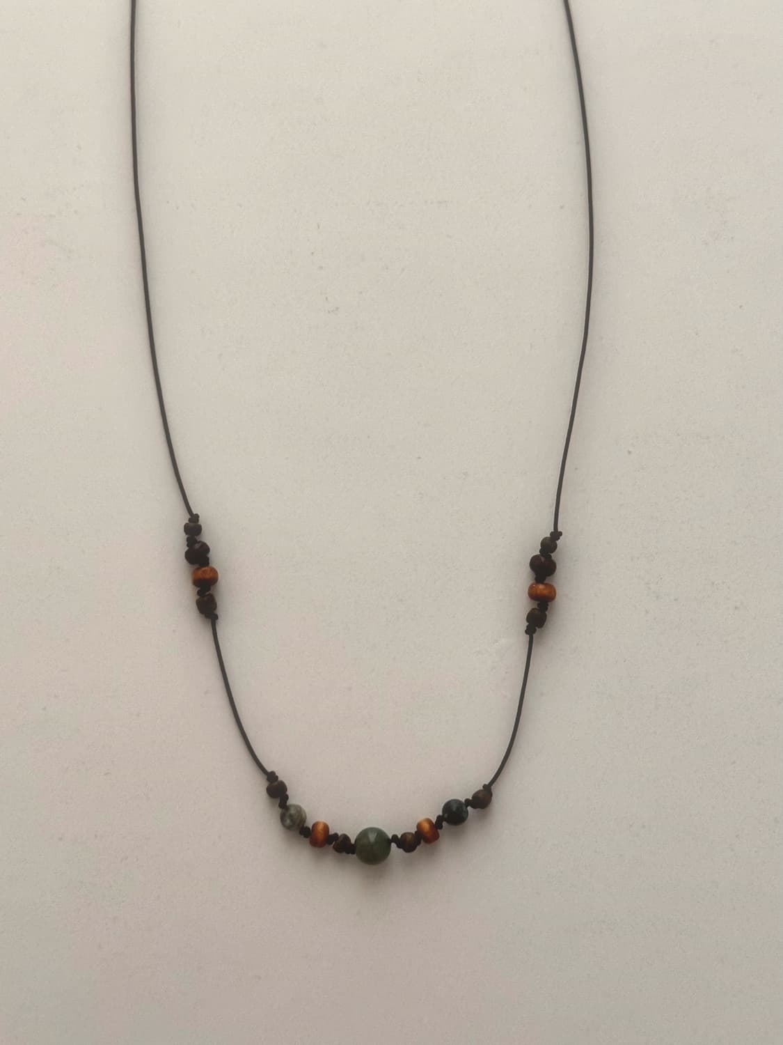 핸드메이드 비즈목걸이 매듭목걸이 상품이미지1