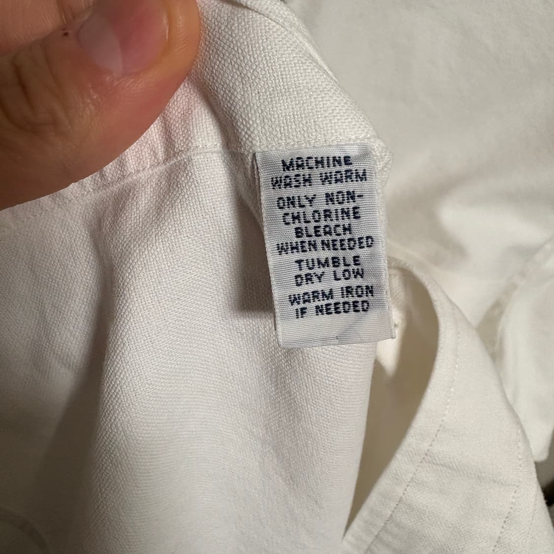 폴로 랄프로렌 클래식핏 포켓 옥스포드 셔츠 / 화이트, L 상품이미지8