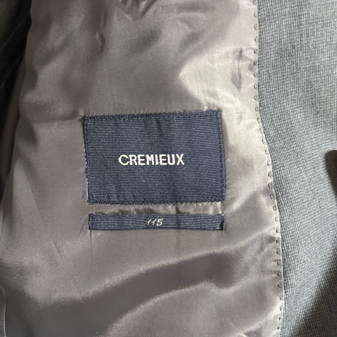 CREMIEUX 남성 정장 세트 (새상품) 상품이미지4