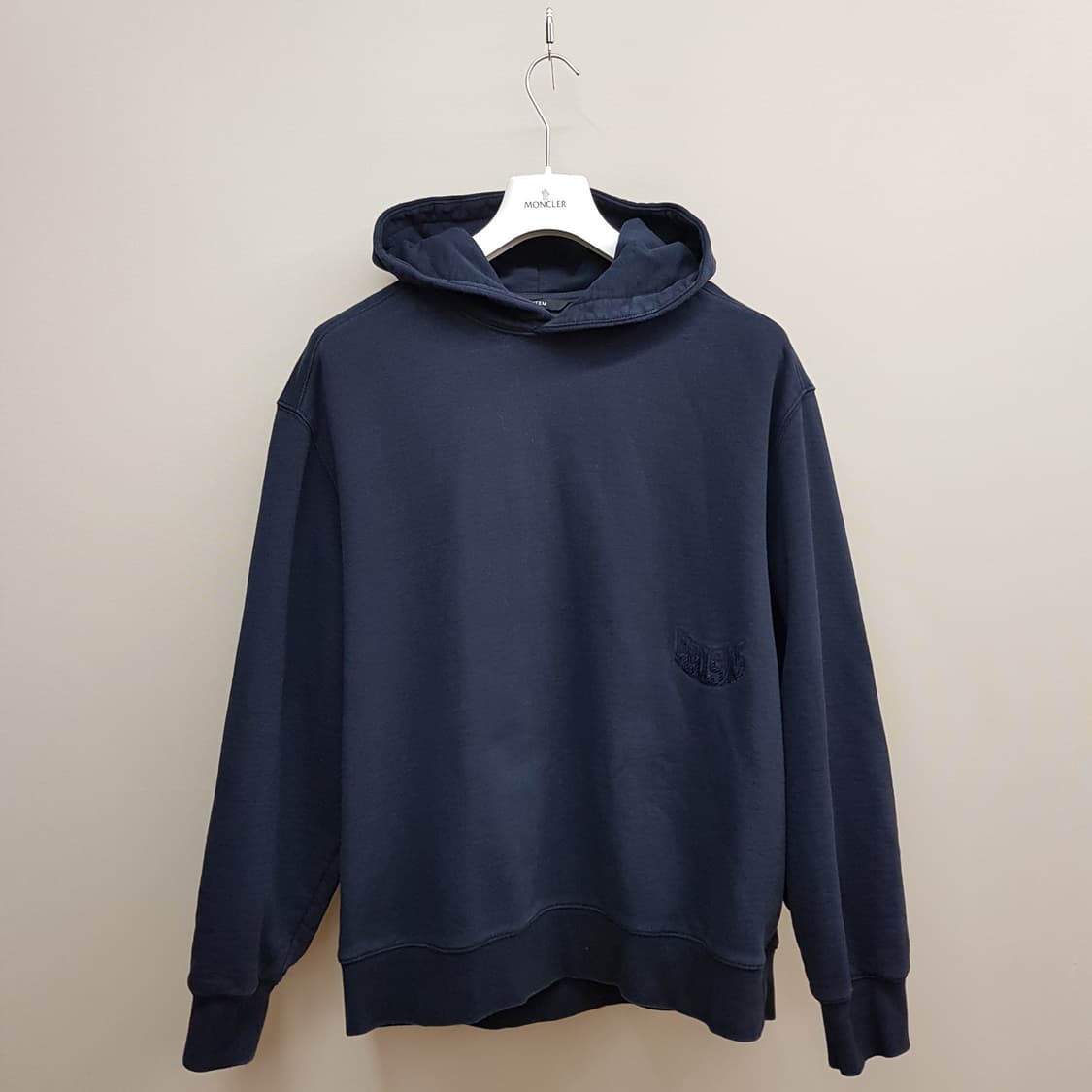 한섬 시스템 2023 백프린트 후드 스웨트셔츠 105사이즈 상품이미지2