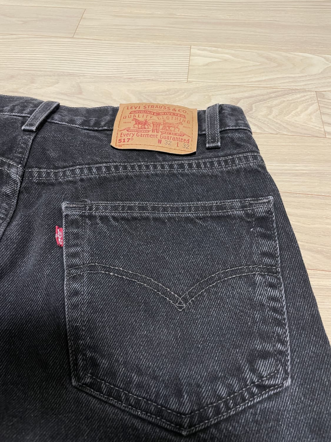 빈티지 리바이스 517 블랙 팝니다 상품이미지5