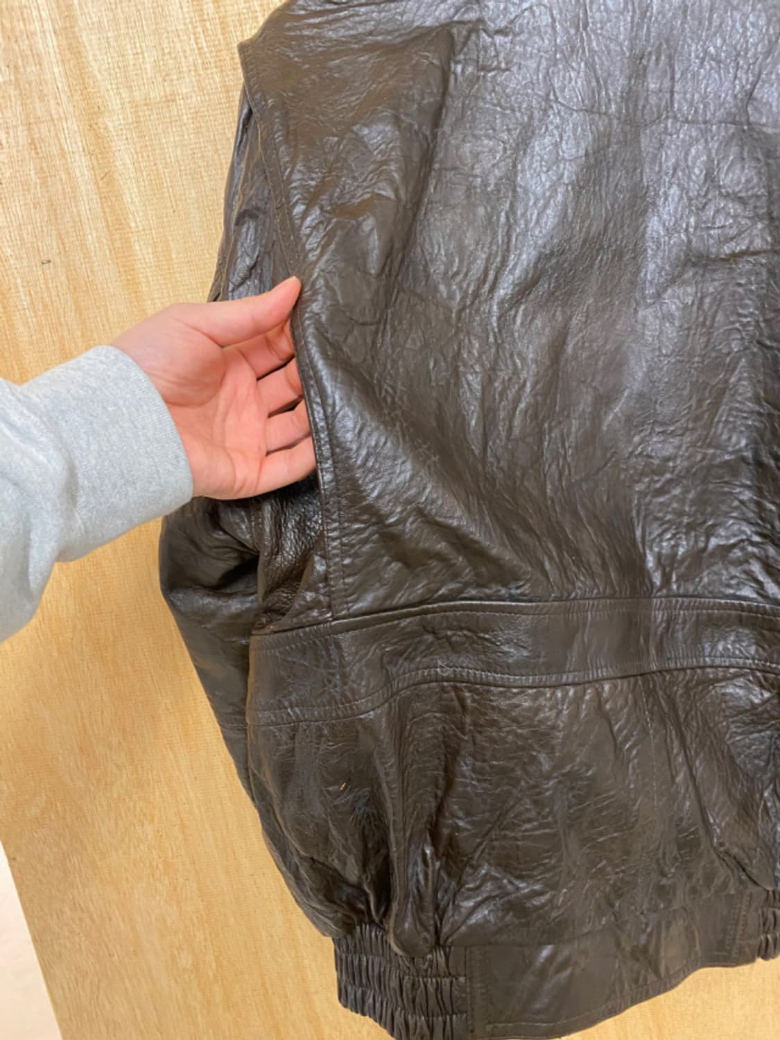 VTG G-1 leather flight jacket 레더 플라이트 자케 상품이미지6