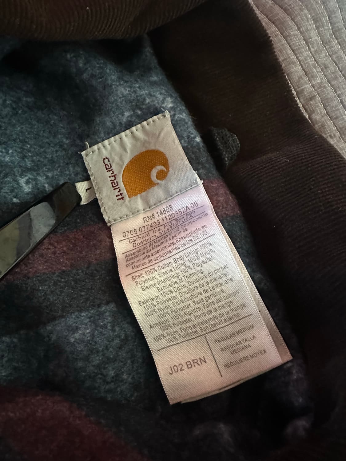 칼하트 워크자켓 상품이미지3