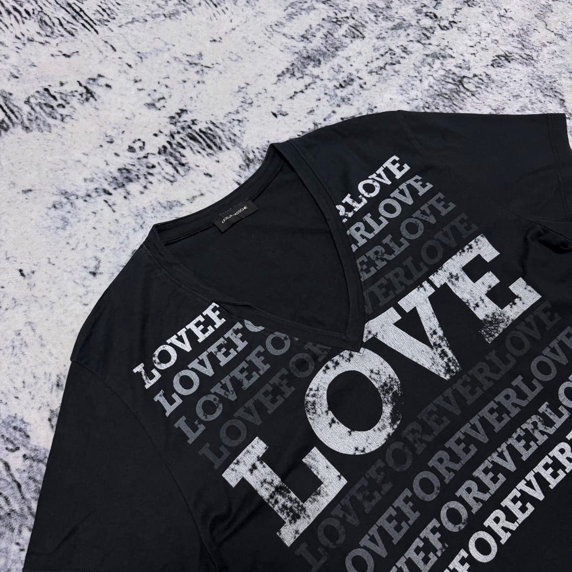 크리스반아쉐 10ss LOVEFOREVER 티셔츠 M 상품이미지2