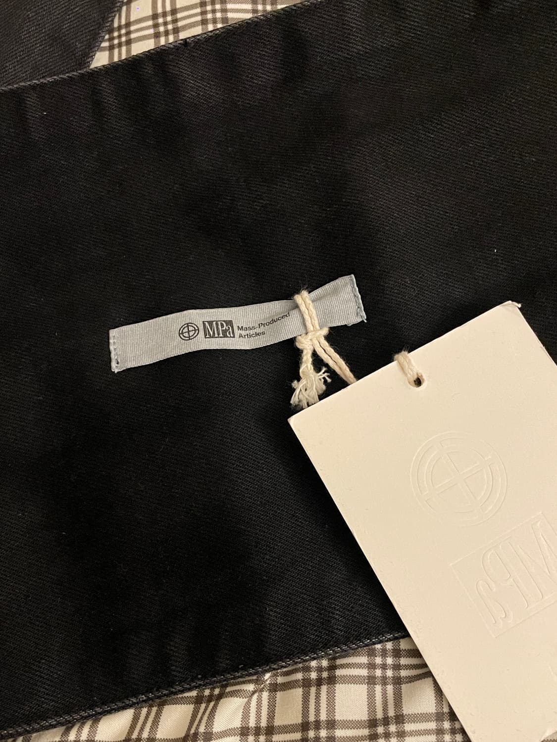 플라스틱프로덕트 MPa DENIM MUFFLER (BLACK) 머플러 상품이미지6