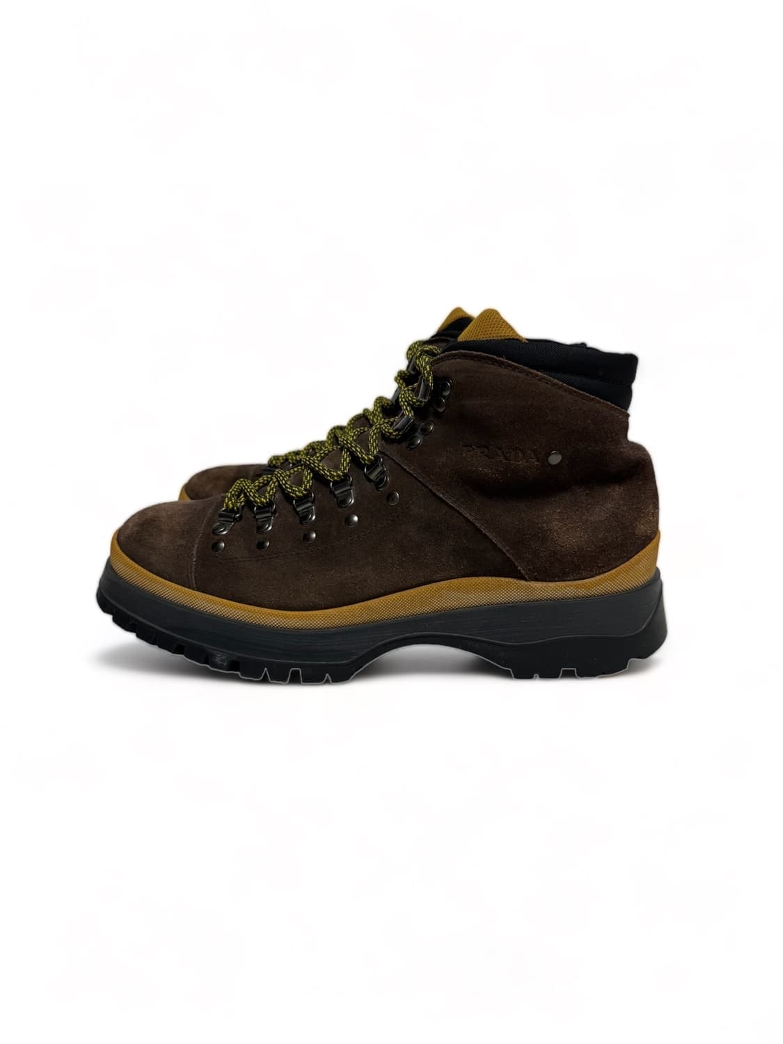 (UK8.5) 프라다 19FW 스웨이드 하이킹 부츠 상품이미지1