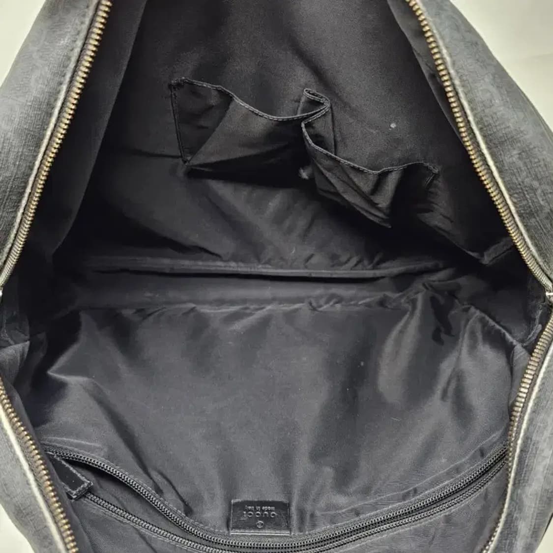 정품 구찌 GG 수프림 블랙 서류 가방 상품이미지10