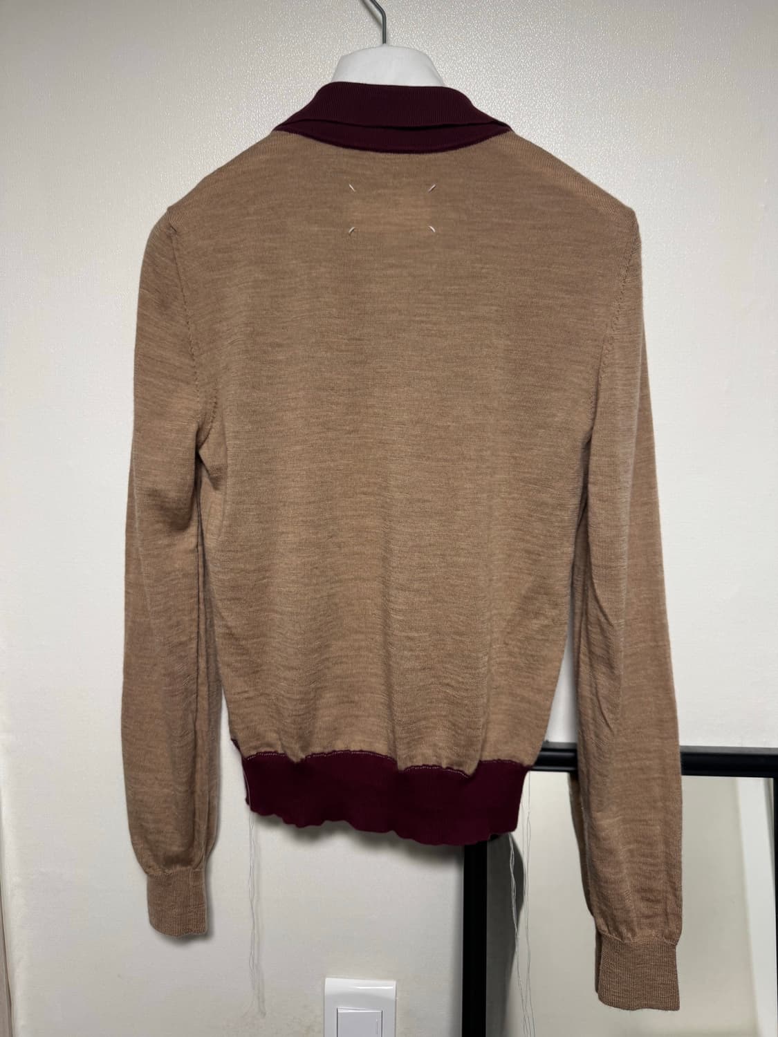 마르지엘라 컷오프 실크 pk티 상품이미지3