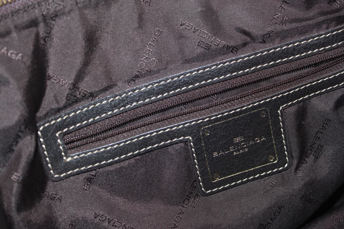 2000s 발렌시아가 토트백 브라운 상품이미지7