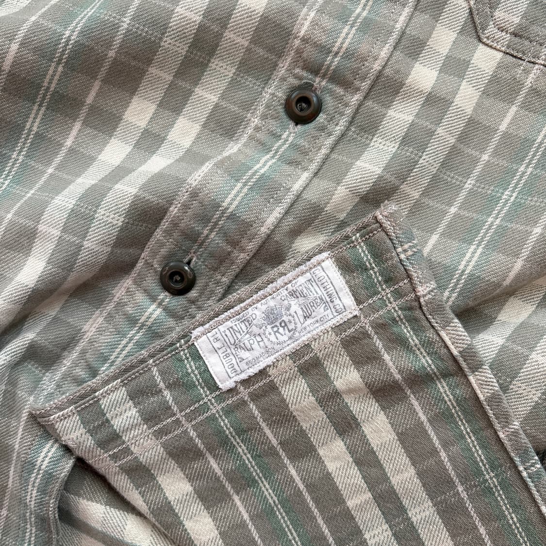 [S] 더블알엘 커브드 패턴 셔츠 상품이미지7