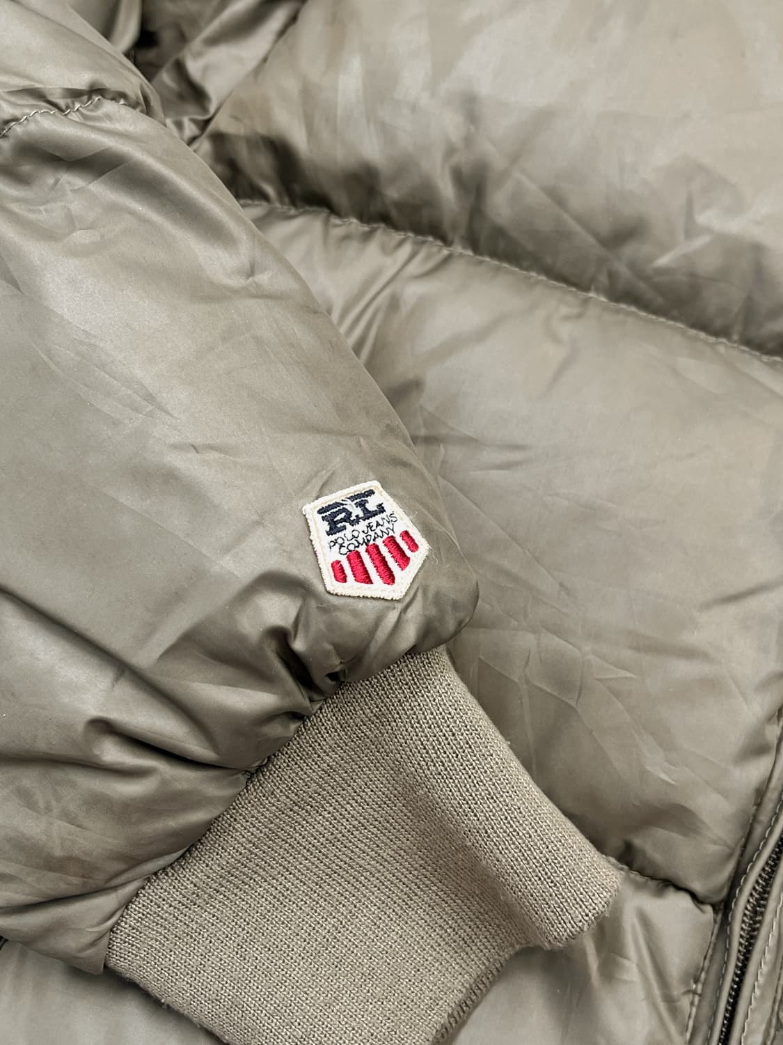 폴로진스 카키 패디드 다운 자켓 상품이미지4