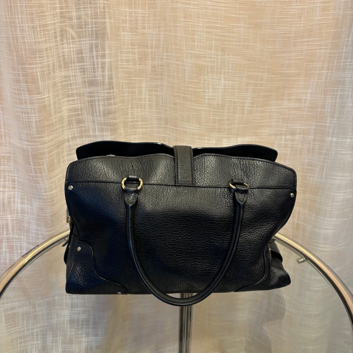 정품 코치 가죽 토트백     상품이미지4