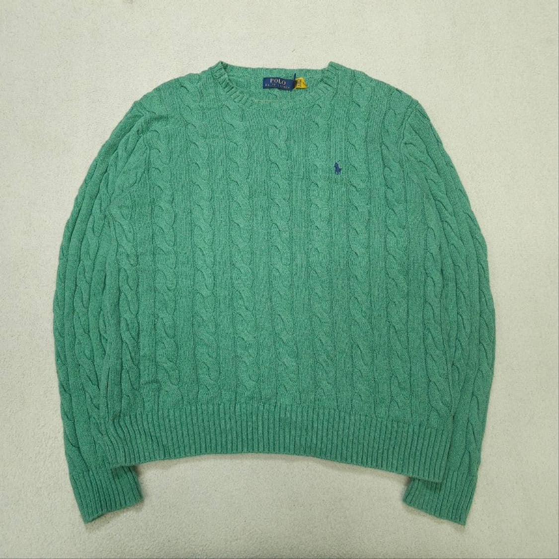 폴로 랄프 로렌 신형 QR 케이블 니트 M 상품이미지2
