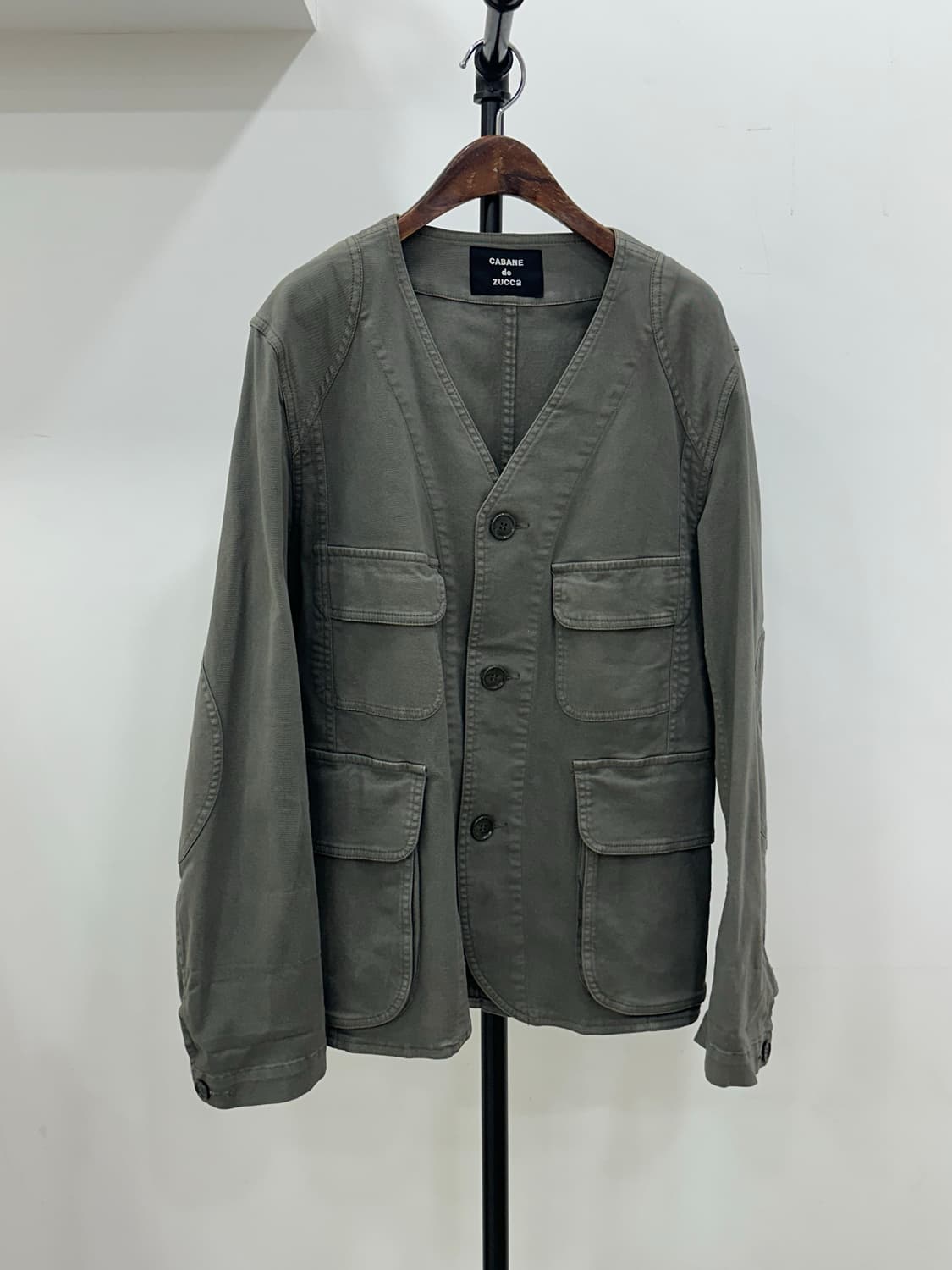 주카 멀티 포켓 코튼 자켓 상품이미지1