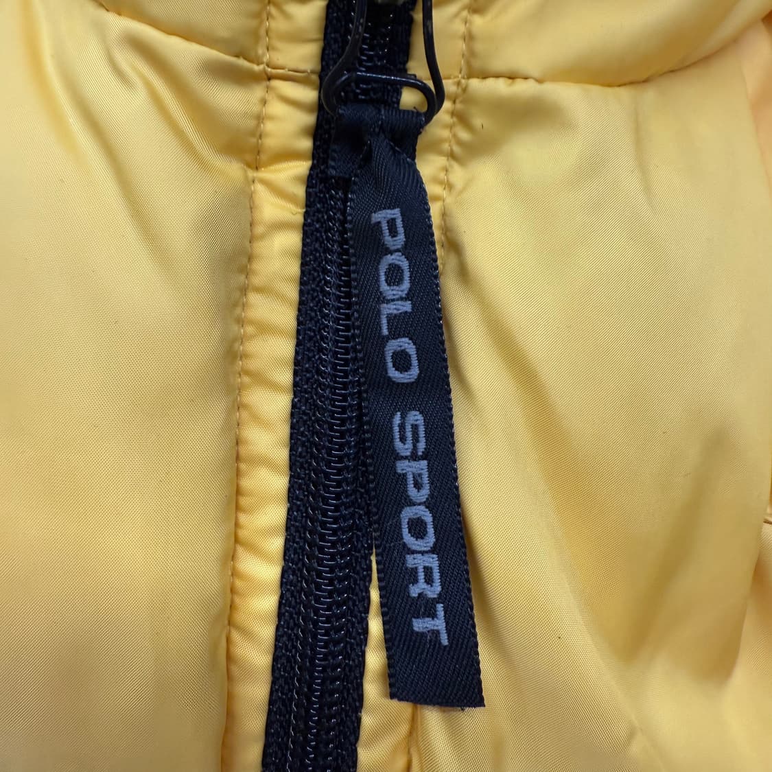 폴로 스포츠 옐로우 패딩 조끼 100 상품이미지6