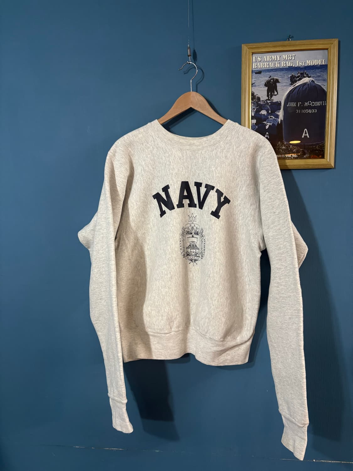90‘s U.S Naval Academy Store Navy  R/W 상품이미지1