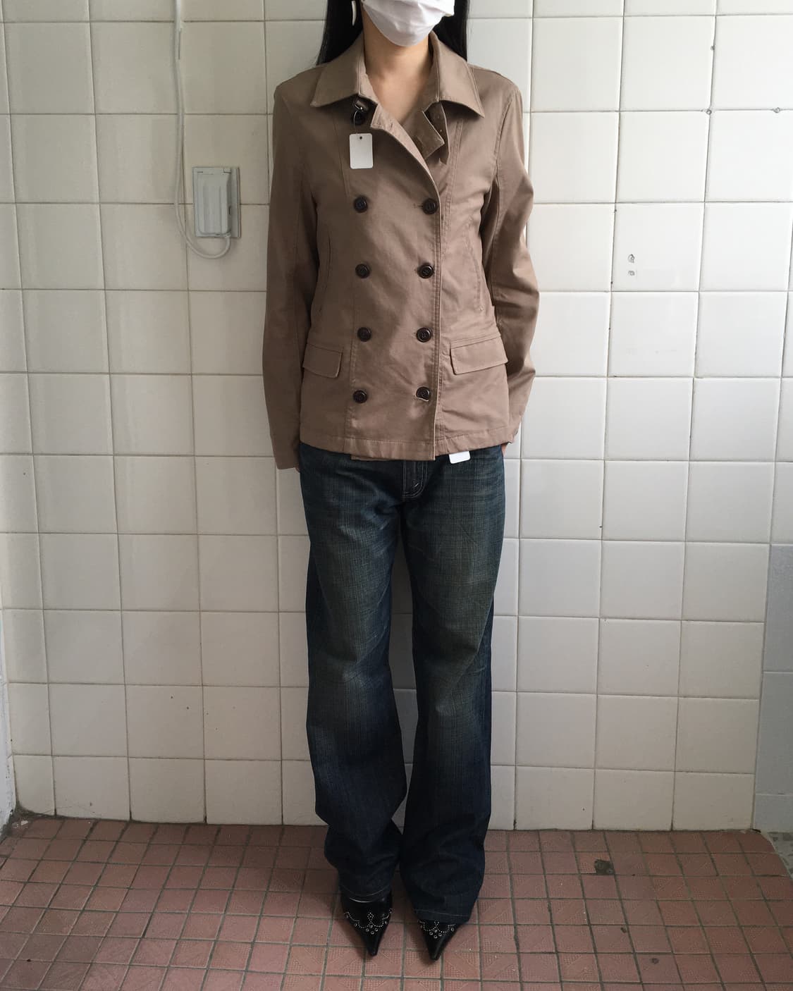 Double button jacket 상품이미지6