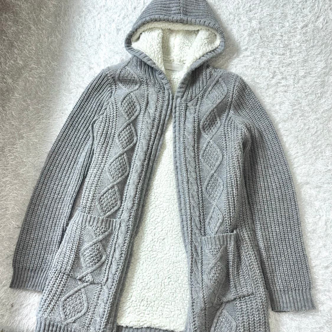 [Cecil McBee] 세실 맥비 니트 후드 집업 상품이미지3