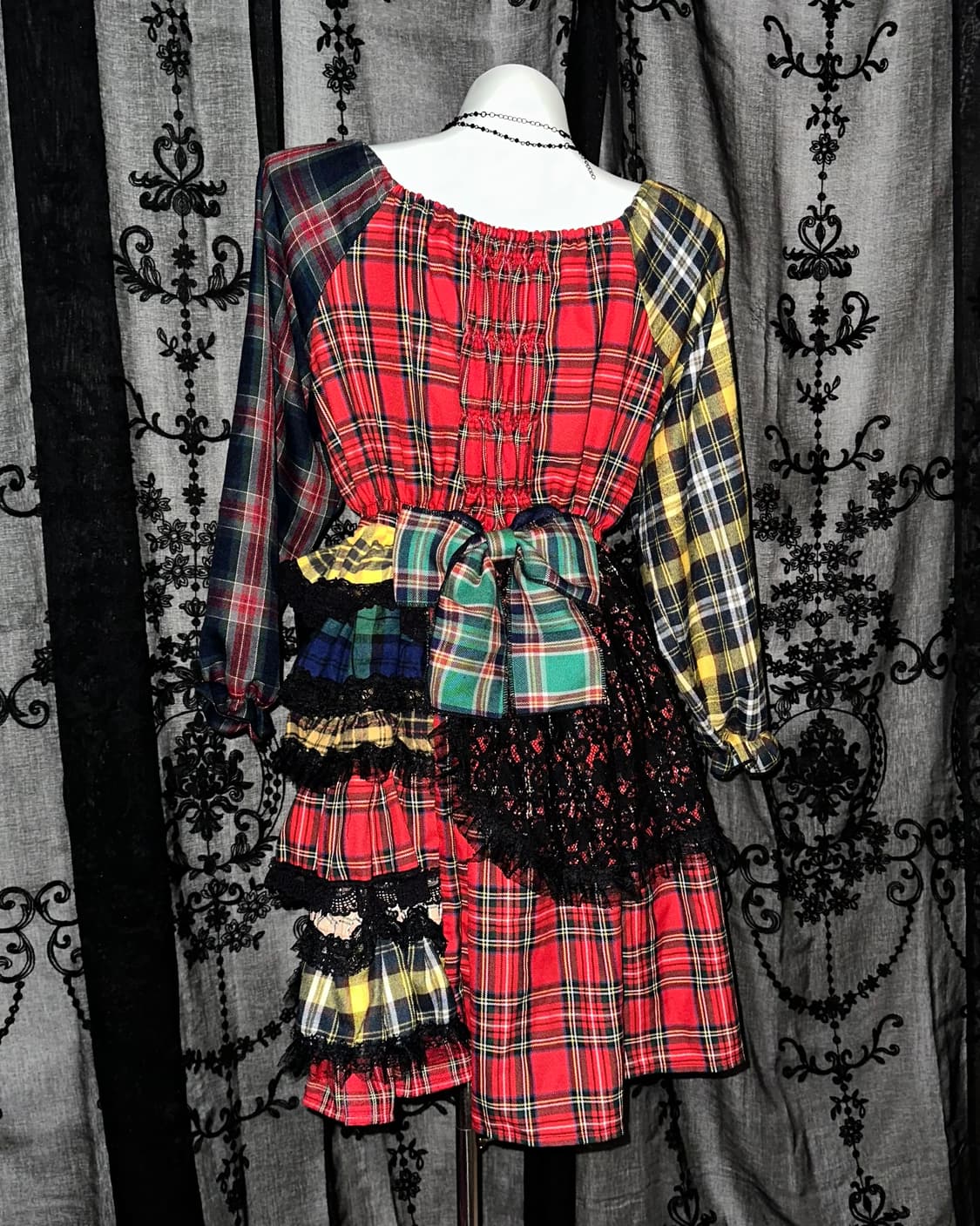 Check Lace OPS 상품이미지3