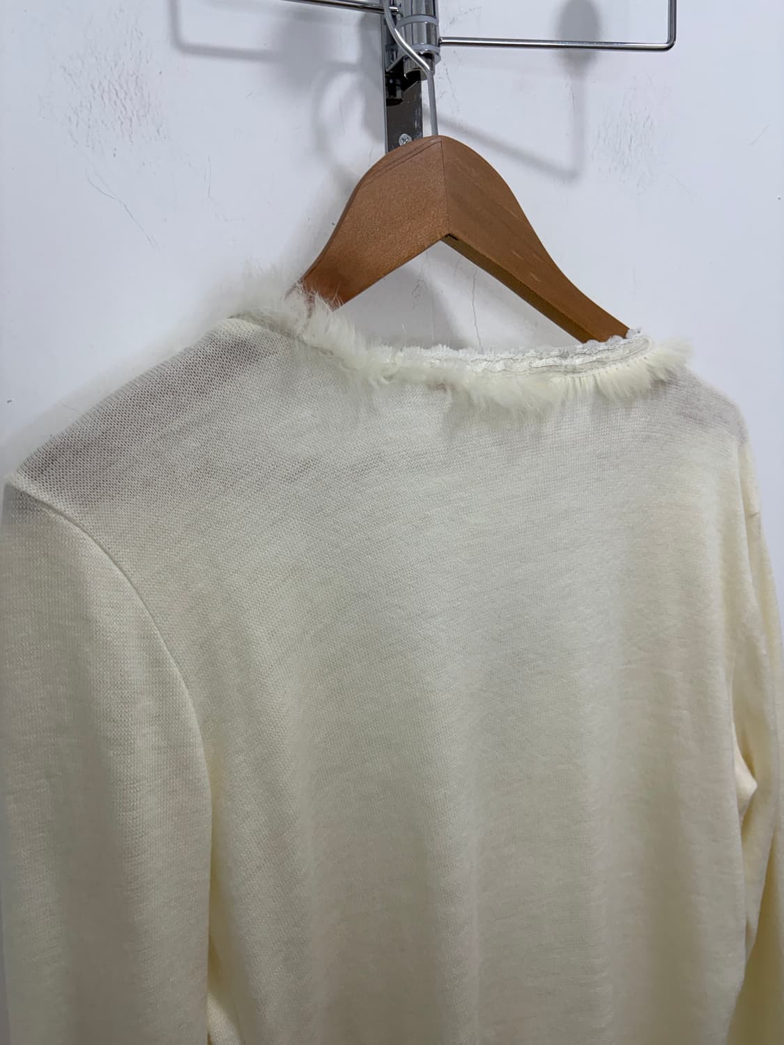 La Petite Marais 퍼 레이스 모리걸 니트 가디건 상품이미지9