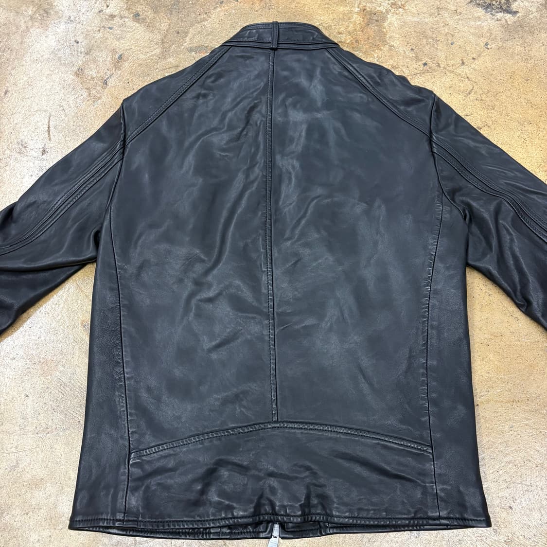 [정품/L] 올세인츠 가죽 라이더 자켓 블랙 b17 상품이미지4