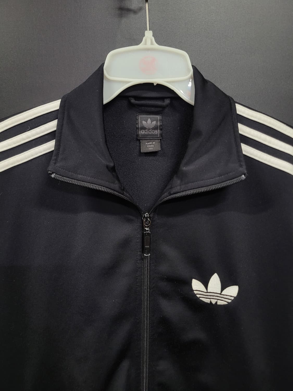 아디다스 올드스쿨 불꽃 파이어버드 검흰 트랙탑 져지  상품이미지2