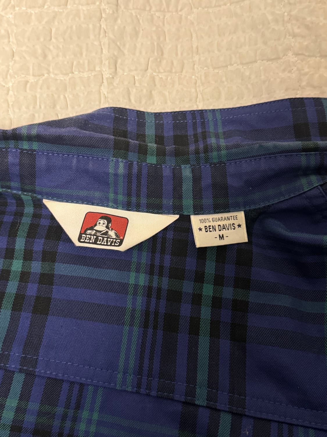 벤데이비스 블루셔츠 상품이미지3