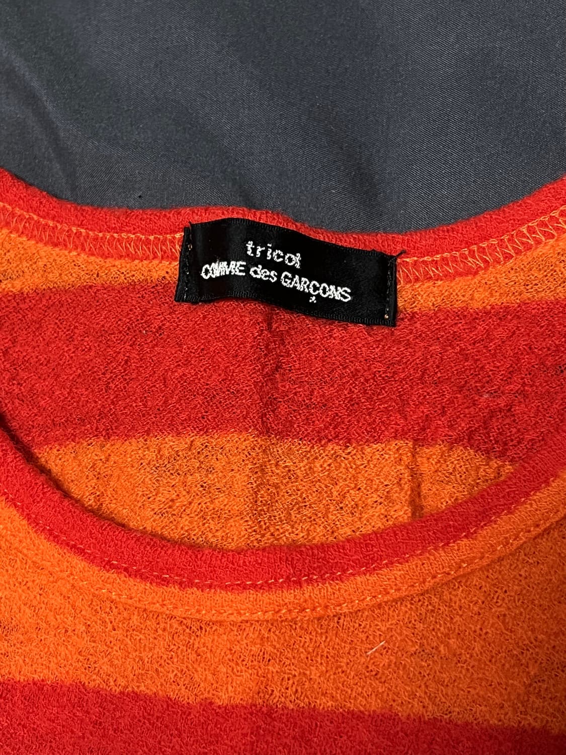 꼼데가르송 트리콧 니트 상품이미지2